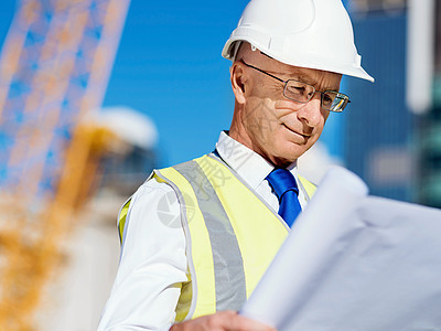 建筑工地的工程師